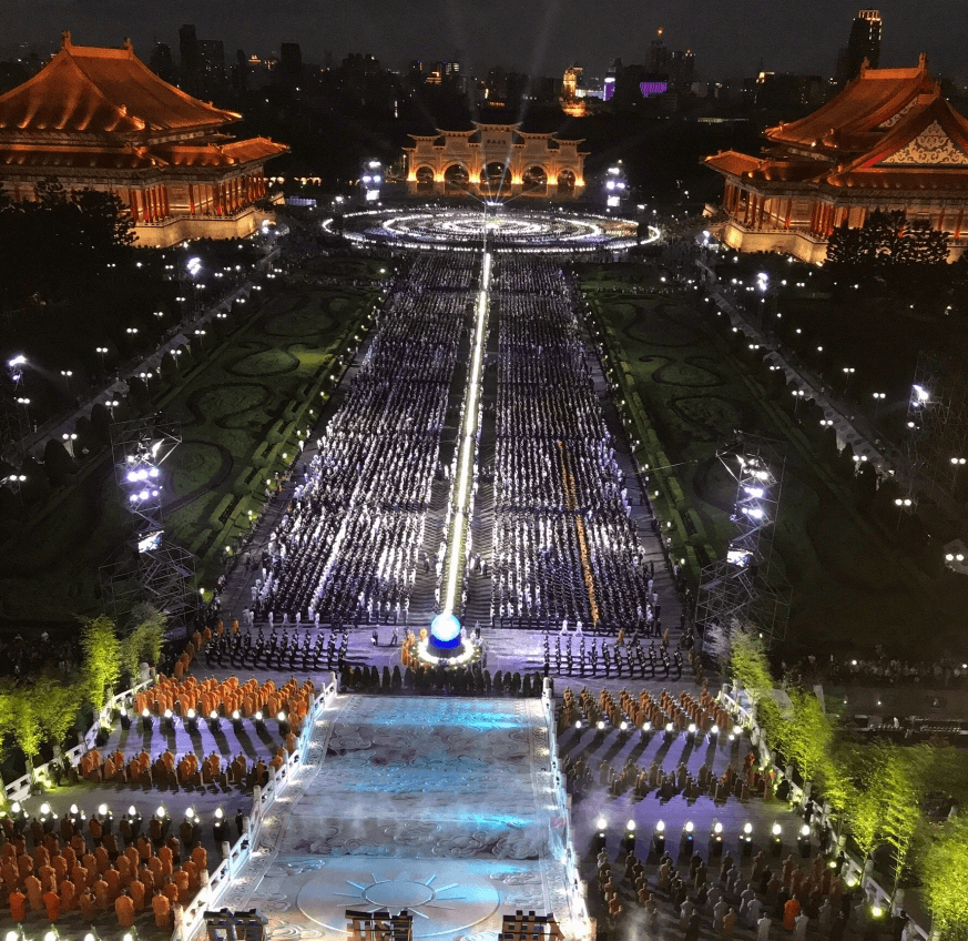 대만 불교 자제공덕회의 부처님 오신날 행사