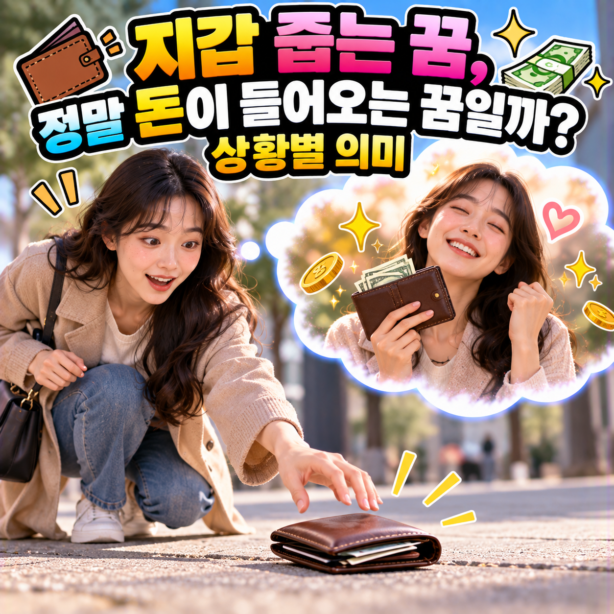 지갑 줍는 꿈