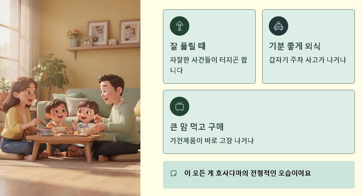 호사다마 뜻