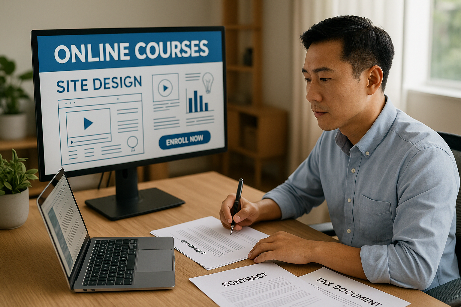 온라인 강의 플랫폼 창업자