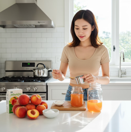 개복숭아 청 만드는 법