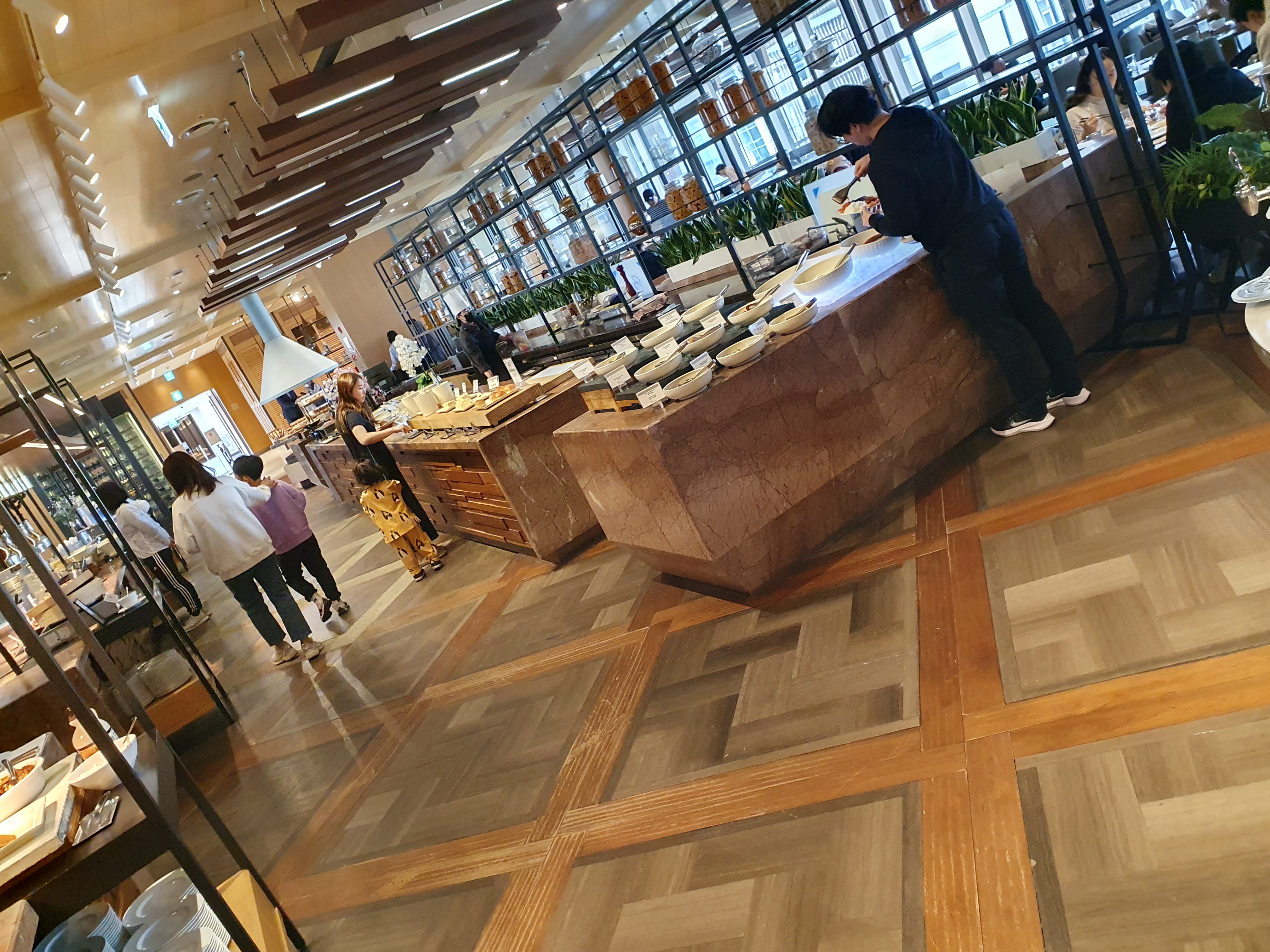 신화월드 메리어트 조식 뷔페 음식