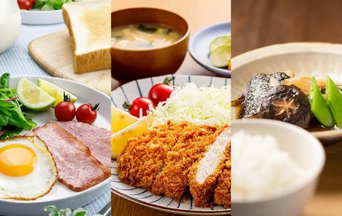 아침, 점심, 저녁 세끼