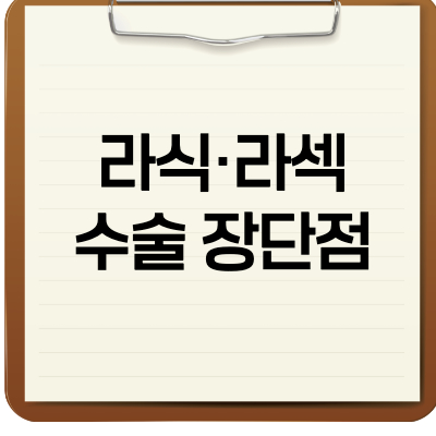 라식.라섹 수술 장단점