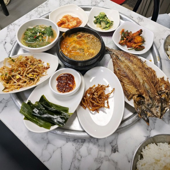 포항 대화식당 메뉴 이미지