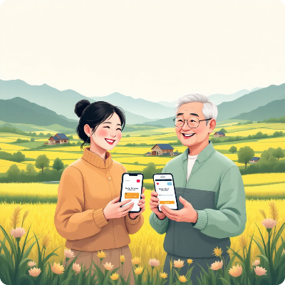 순창군 농어촌 기본소득 이미지