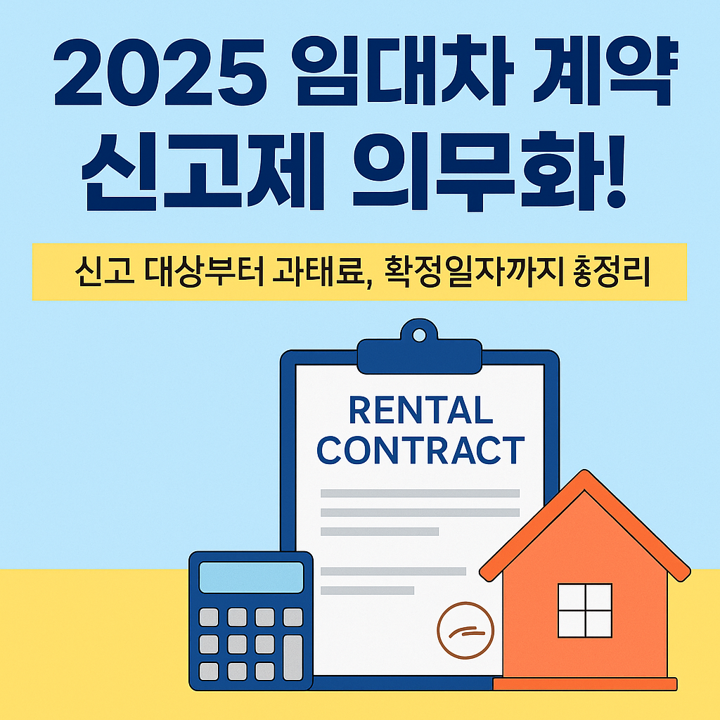 2025임대차계약신고제 안내