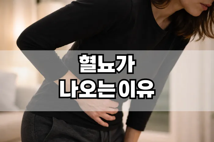 혈뇨가 나오는 이유