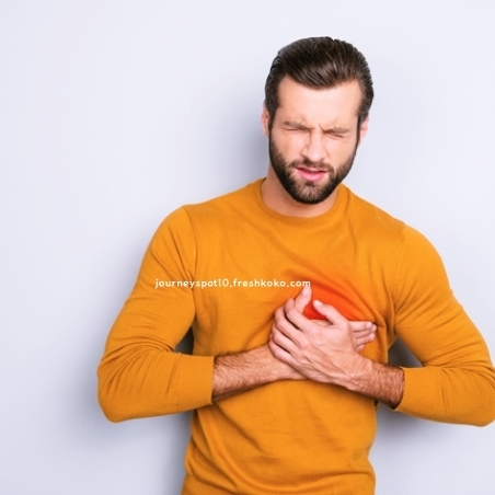 가슴이 콕콕찌르는 증상