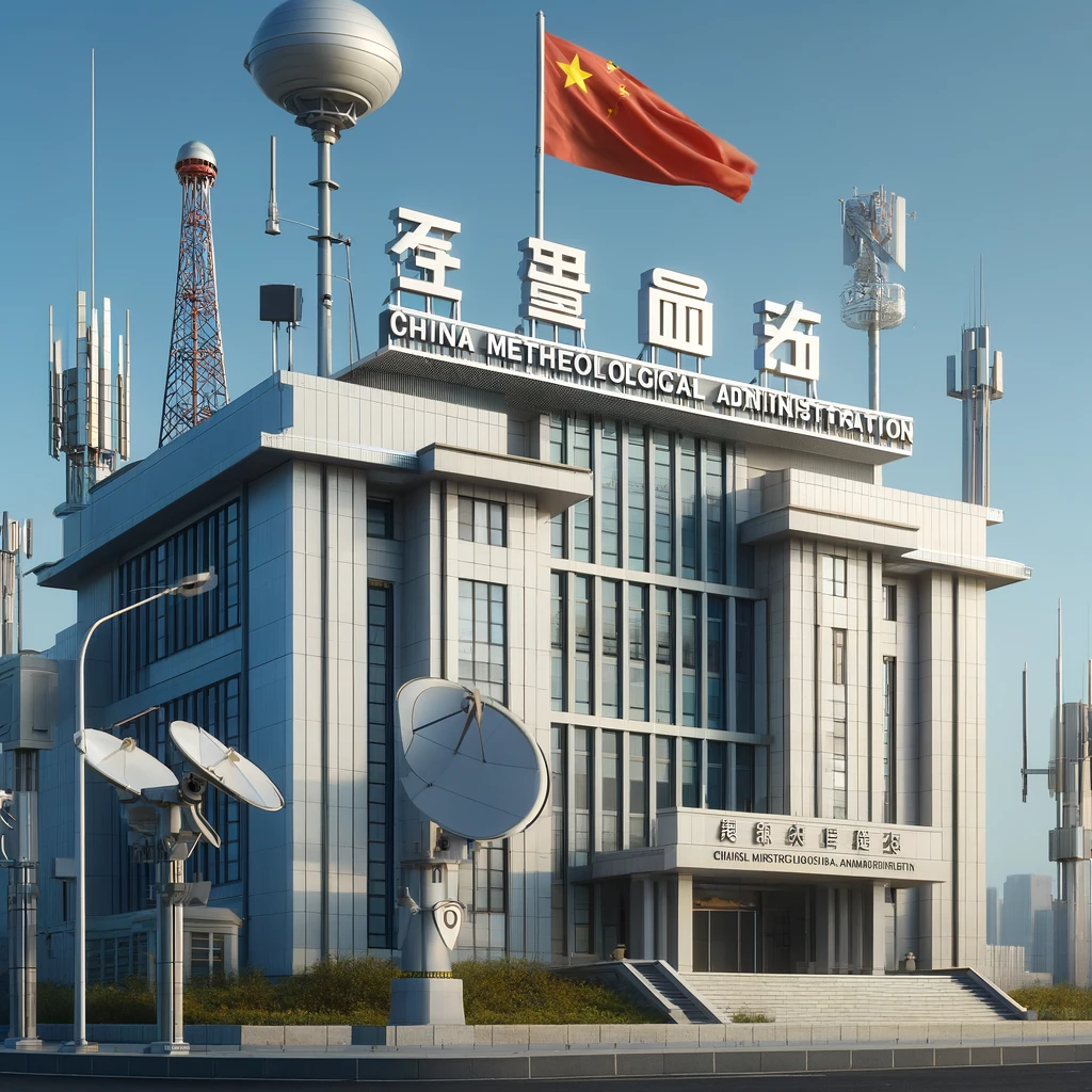 중국 기상국 그림