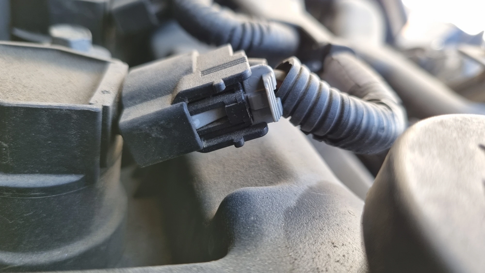 점화플러그 고리 뺀 모습