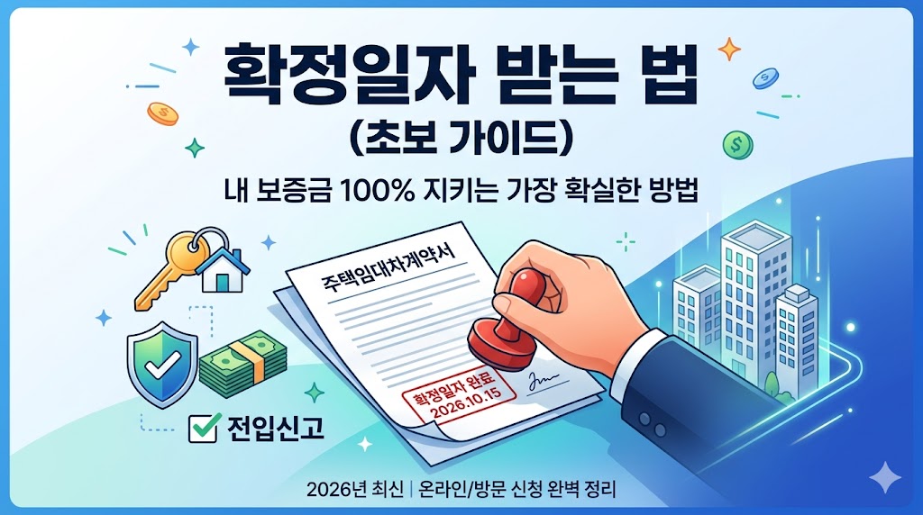 확정일자 받는법