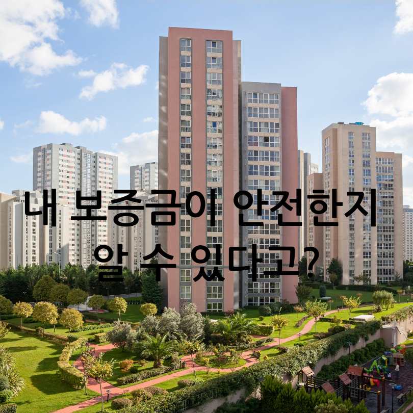 민간임대주택 임대보증금 안내문자제도
