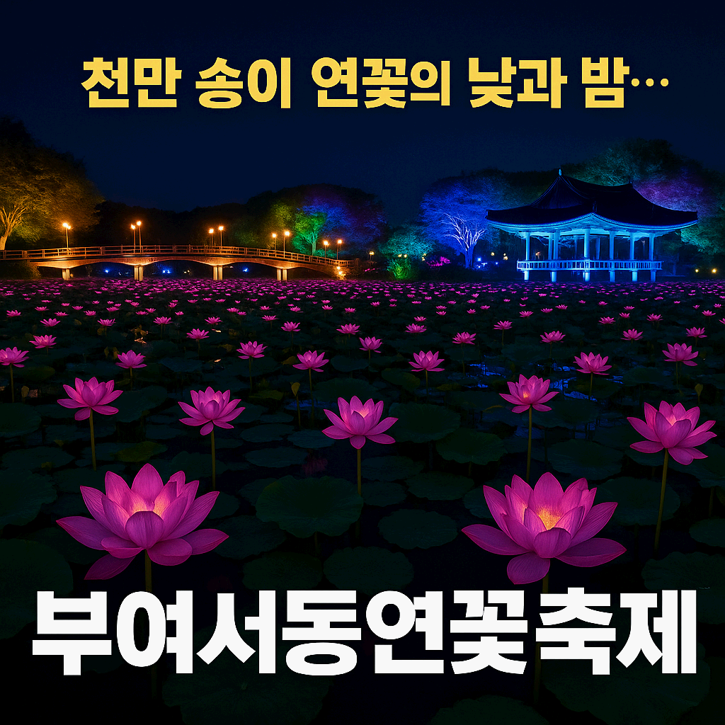 부여 서동연꽃 축제