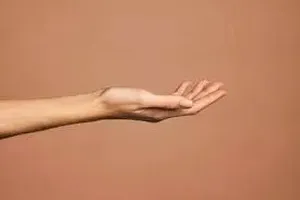 손