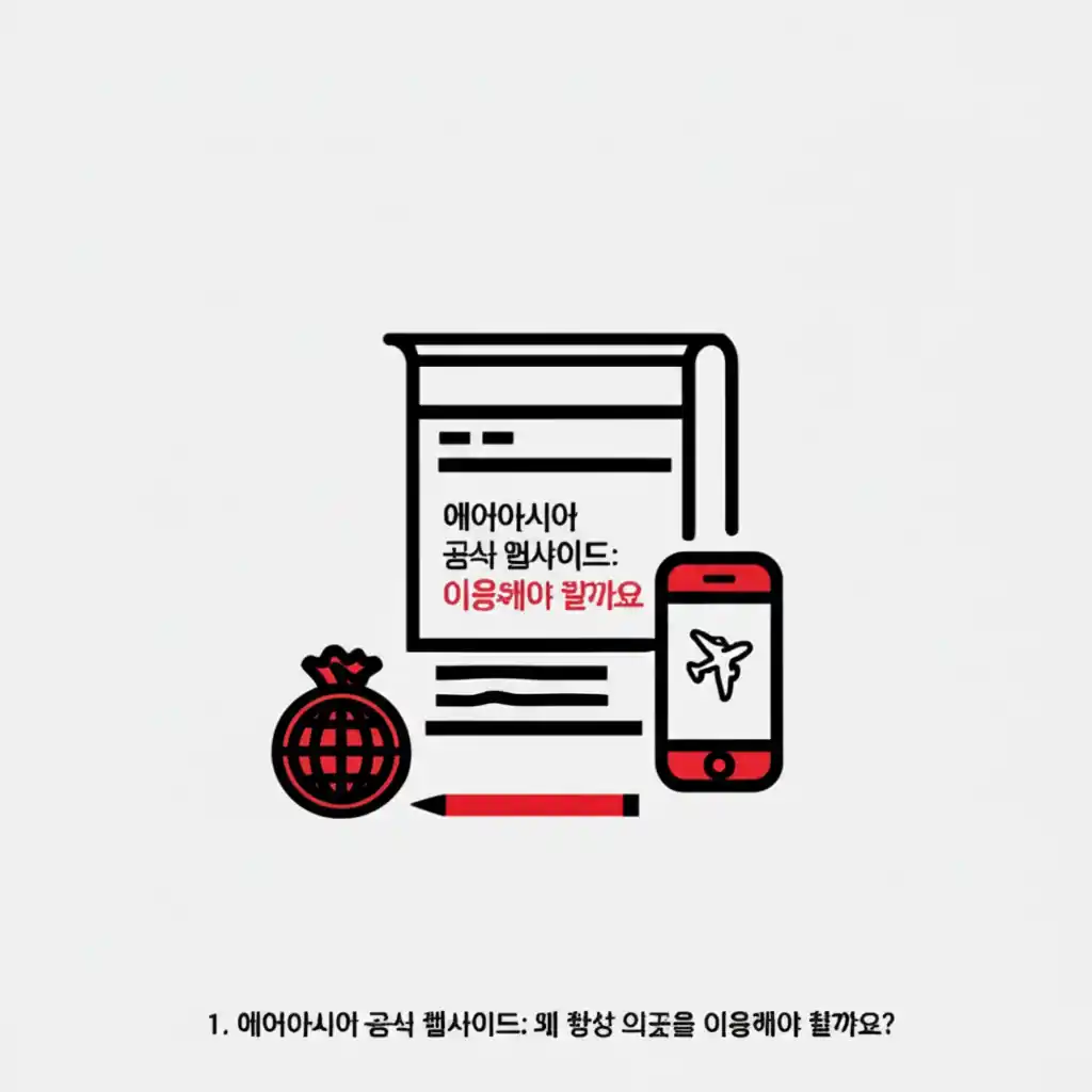 에어아시아 공식 웹사이트에서 최저가 항공권과 정확한 정보를 확인하는 화면.