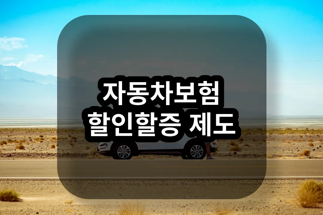 자동차보험 할인할증 제도