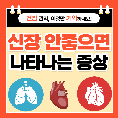 신장이 안좋으면 나타나는 증상