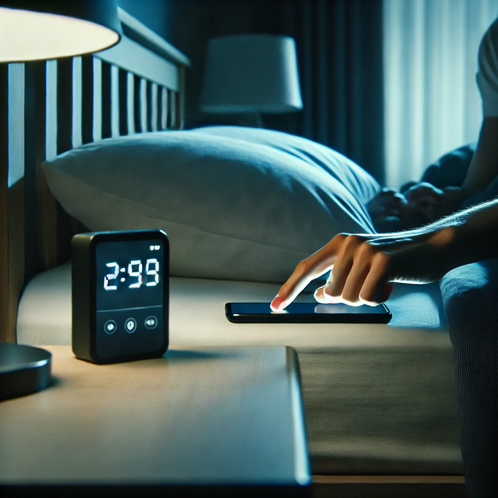 스마트폰과 같은 전자기기의 사용을 최소화