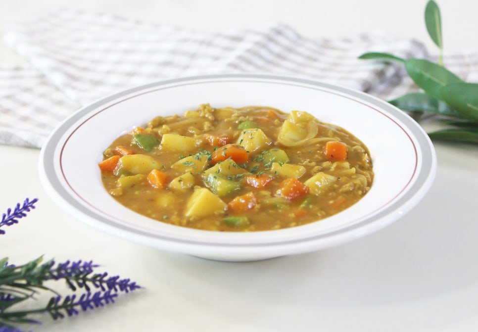 카레 양파카레 돼지고기카레