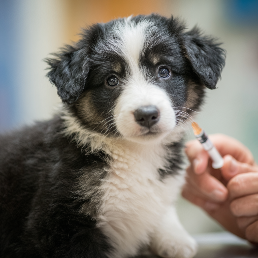 보더콜리 예방접종