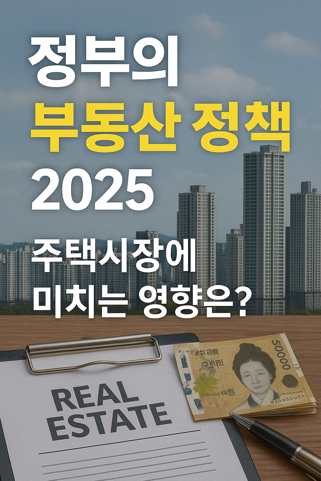 정부의 부동산 정책 2025년