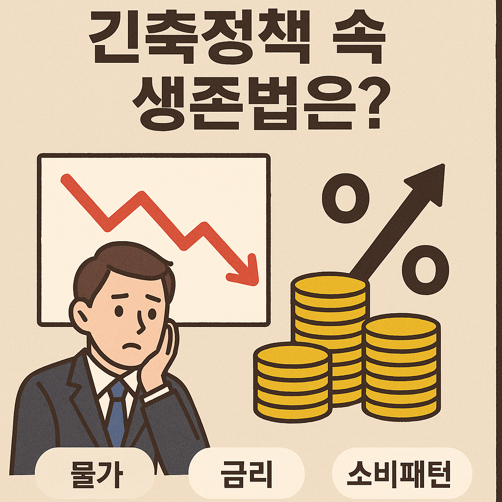 긴축정책 속 생존법은 이미지