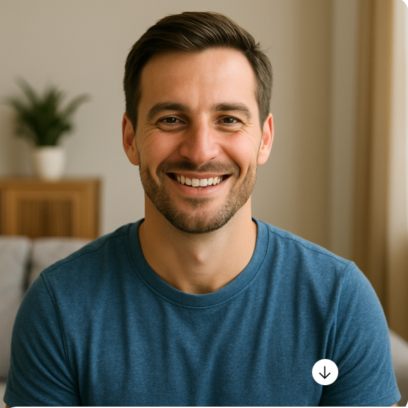 건강한 30대 남성 사진