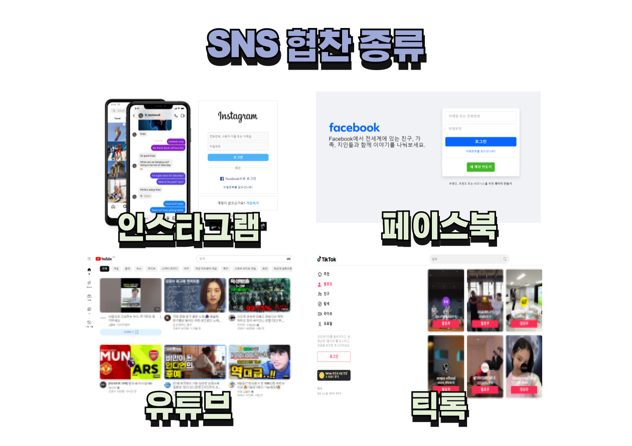 SNS 협찬 종류