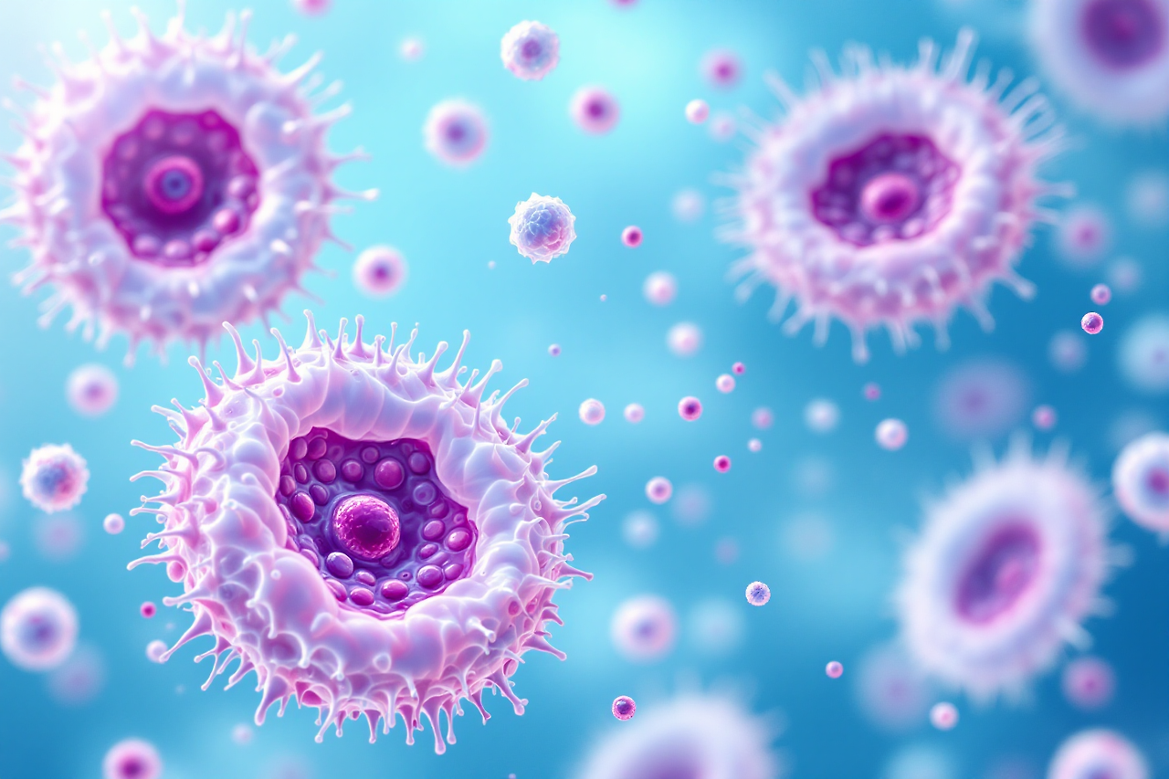 소세포 폐암을 설명하는 이미지