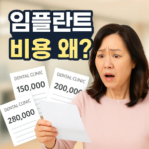 임플란트 비용, 왜 치과마다 다를까?