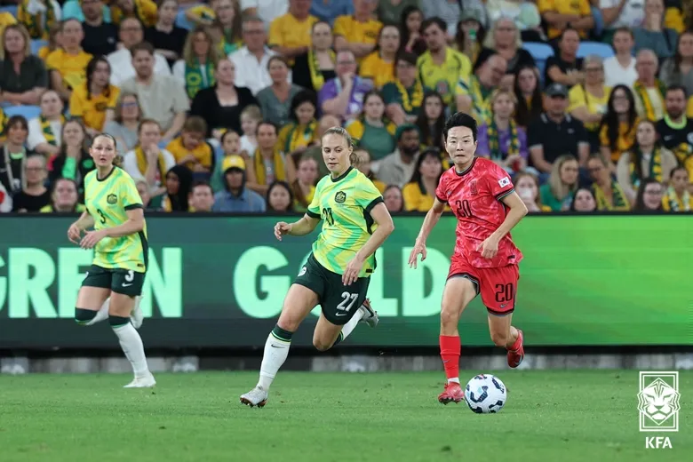 2025 여자축구 국가대표팀 호주 친선경기 1차전 결과 – 출전선수, 경기내용, 일정 총정리