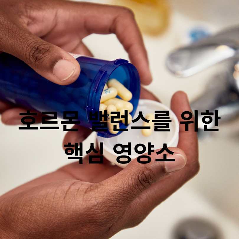 호르몬 불균형 증상 총정리 및 자연치유 영양소