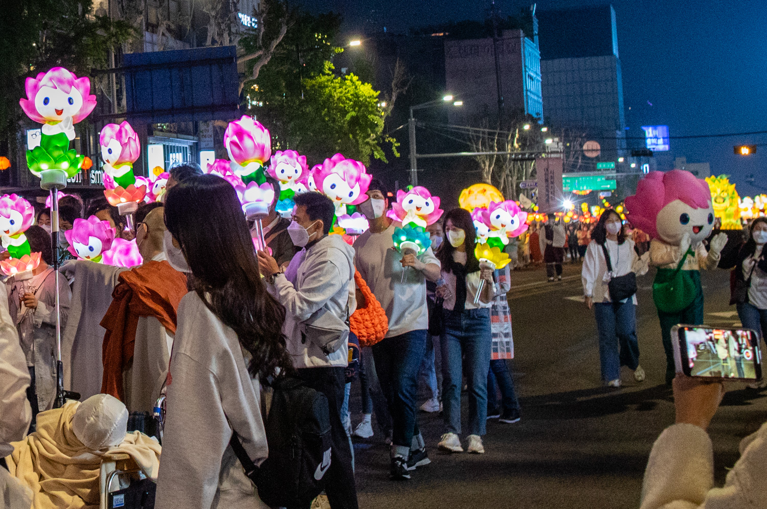 2022년 연등회 연등퍼레이드