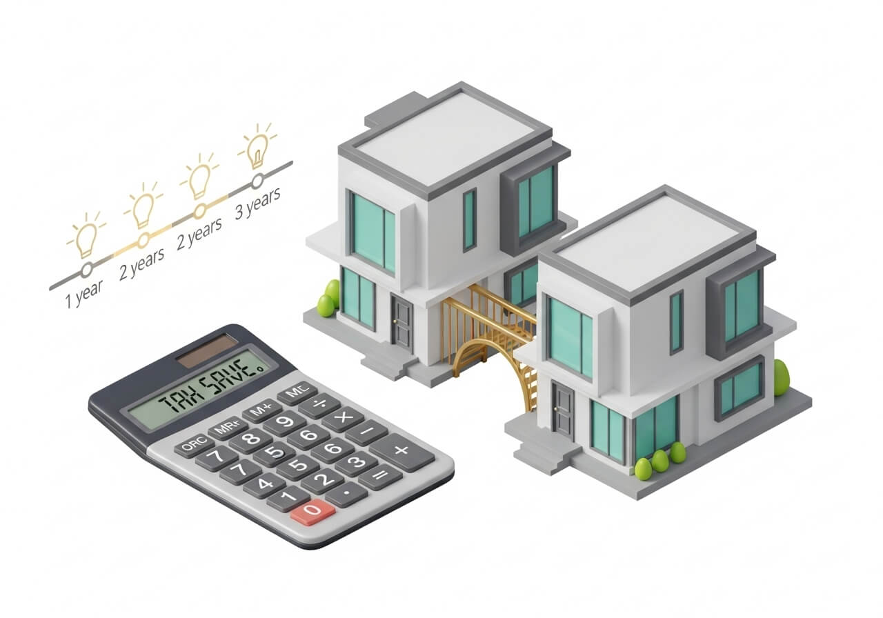 일시적 1가구 2주택 취득세율