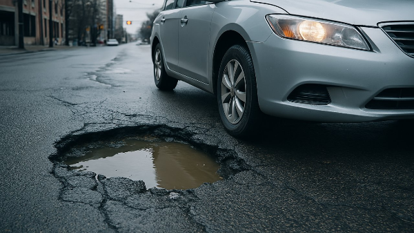 포트홀 타이어 파손? 교통사고 예방 꿀팁 공개!