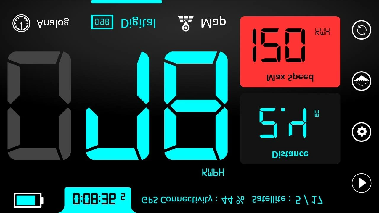 GPS 속도계, 주행 거리계 과 속도 트래커 앱