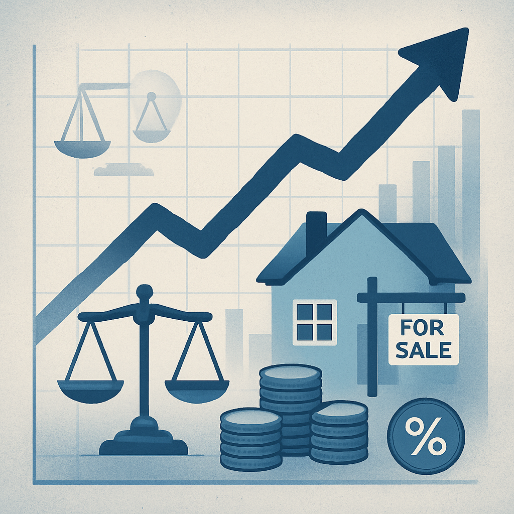 진보정권 시기 부동산 가격 상승?