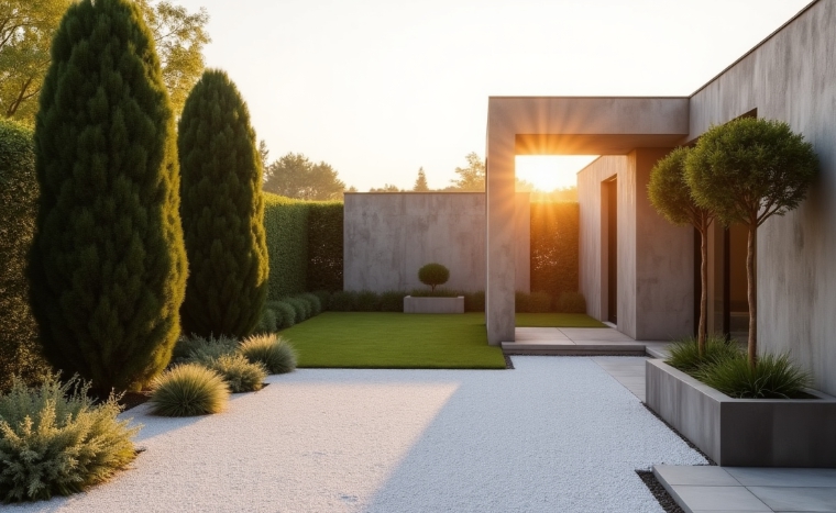 주택정원교목식재