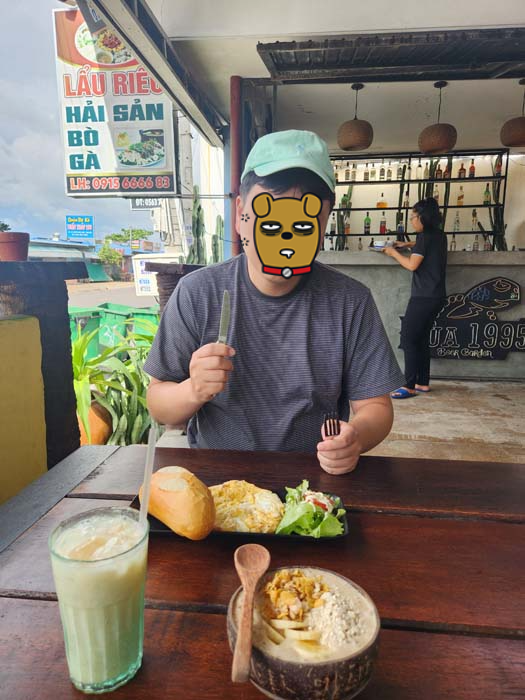 무이네 숙소 조식 식당