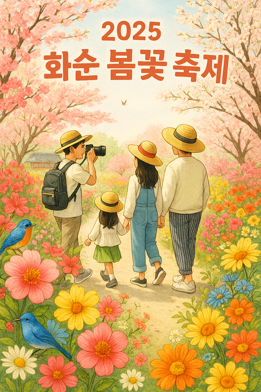 2025 화순 봄꽃 축제 완벽 가이드 꽃강길부터 밤축제까지 놓치지 마세요!