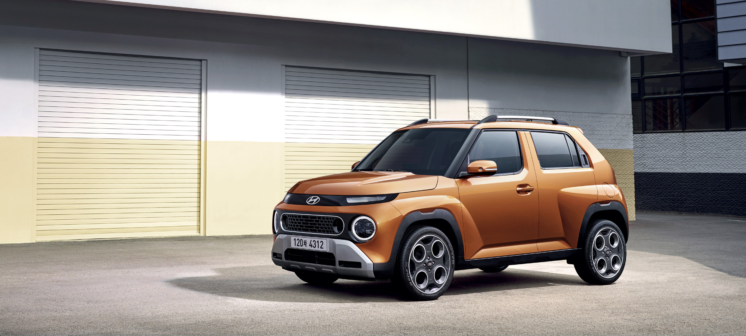 캐스퍼 정면 측면