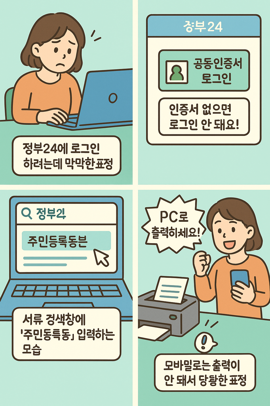 직접방문 vs 모바일 신청 장단점