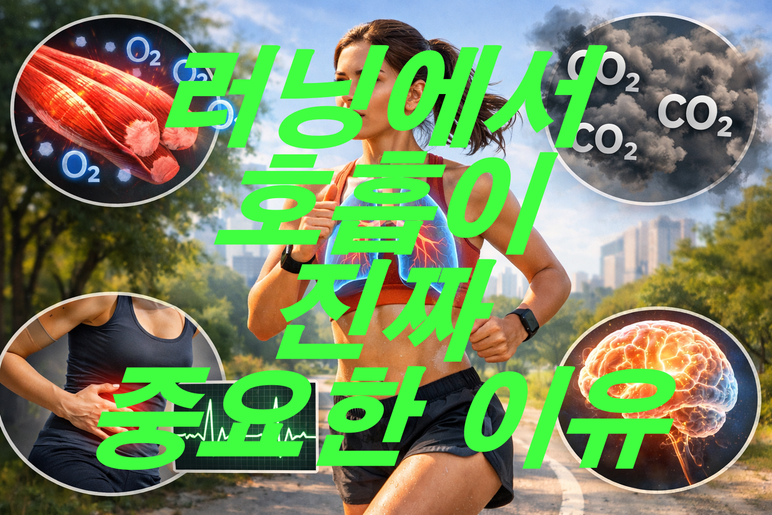 러닝 호흡이 중요한 이유 알아보기