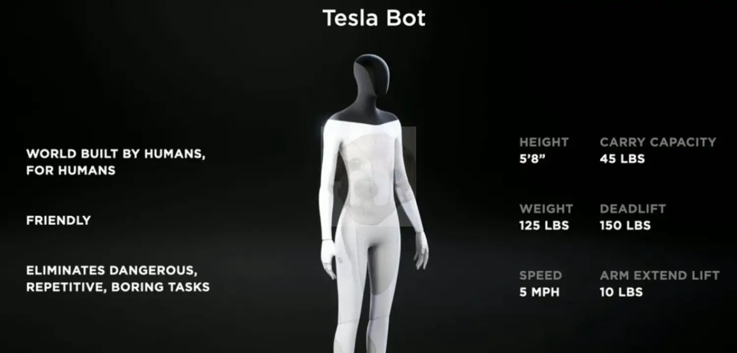 테슬라봇 옵티머스 예상 사진