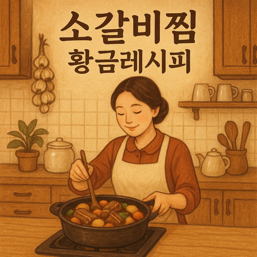 소갈비찜 황금레시피