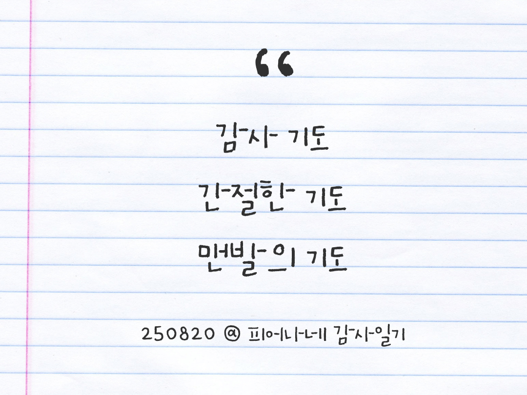 25년 8월 20일 오늘 내 마음 기록하기 감사노트, 감사를 통해 발견한 행복, 오늘 감사한 순간들 by 피어나네 감사일기