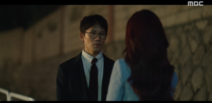 유세희의 청탁을 거절하는 이한영