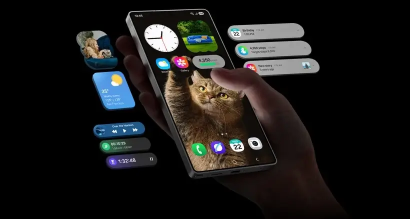 '갤럭시 S25 시리즈' UI 이미지