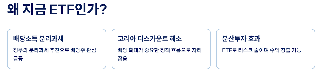 왜 지금 ETF인가?
